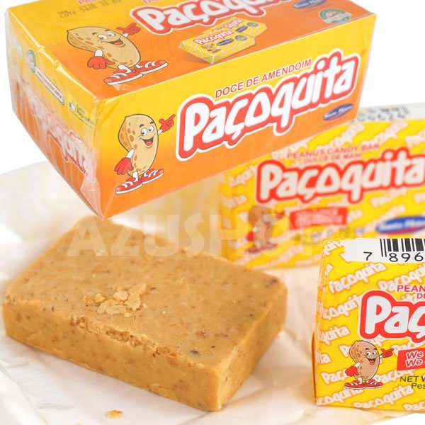 画像2: 送料無料 パソキッタ クアドラーダ ブラジル ホロっと素朴なピーナツ菓子 Box 20g×50個×８箱セット (2)