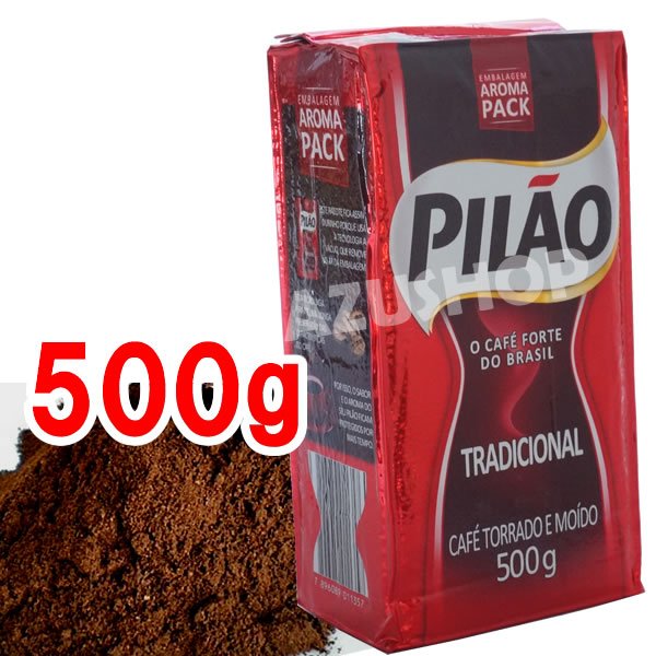 画像1: ブラジルコーヒー カフェピロン 500g 深煎り 賞味期限　2026年1月12日 (1)