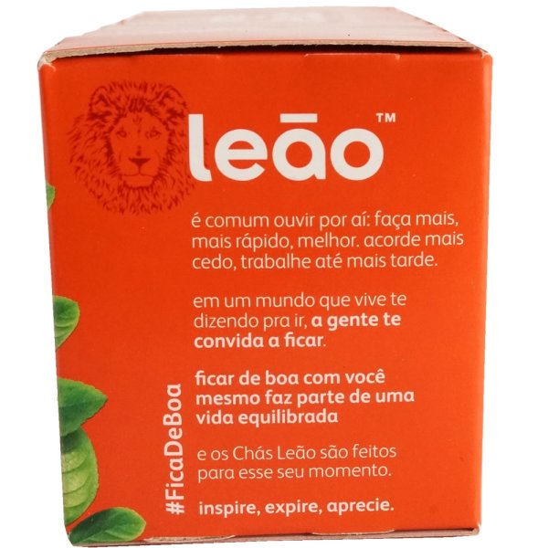 画像2: ティーバック マテ茶  本場ブラジルLEAO社 ローストタイプ 25P入 ブラックマテ ライオン印 40g (2)