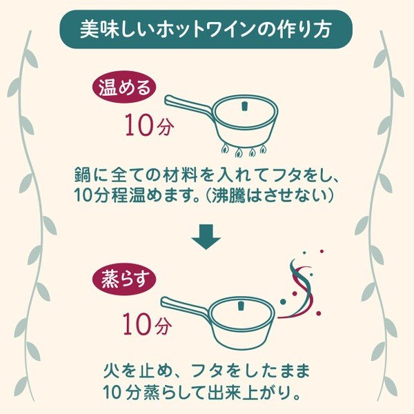 画像4: ホットワイン ハーブミックス3袋セット (2g×8パック×3袋)ティーブティック メール便用 (4)