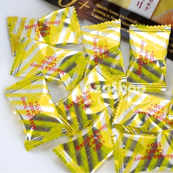 画像4: マヌカハニーキャンディー MGO550+ のど飴 10粒入 ユニマットリケン (4)