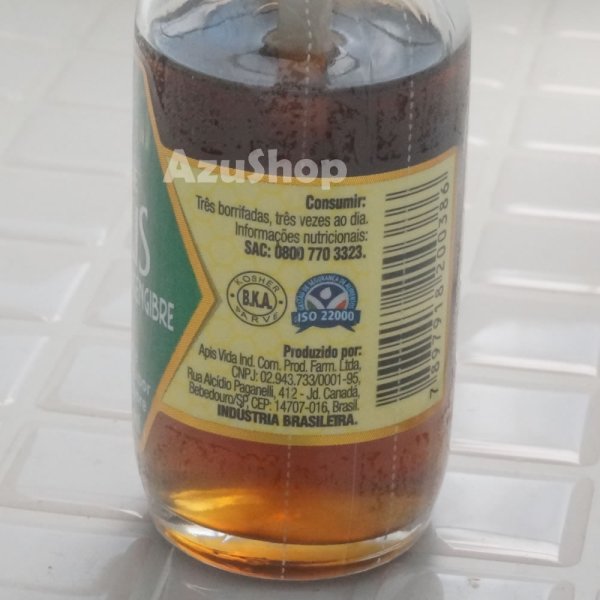 画像3: プロポリススプレー ジンジャーエキス ミント ゼニアオイエキス入り 30ml ブラジル産 SIF取得 (3)