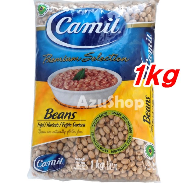 画像1: カリオカ豆 1kg カミルブラジル産  いんげん豆 Camil Feijao Carioca フェイジョン (1)